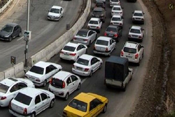 ترافیک سنگین در جنوب به شمال هراز و محور قدیم بومهن