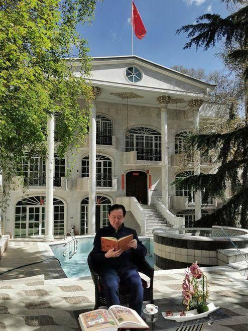 تصویری جالب در توییت سفیر چین در ایران