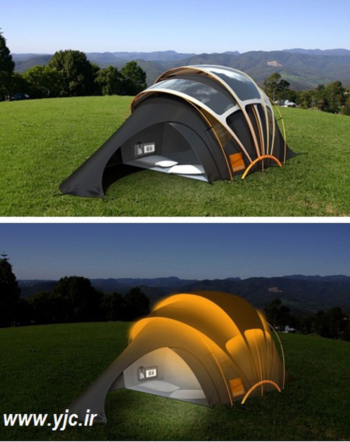 خلاقانه‌ترین چادرهای مسافرتی / عکس