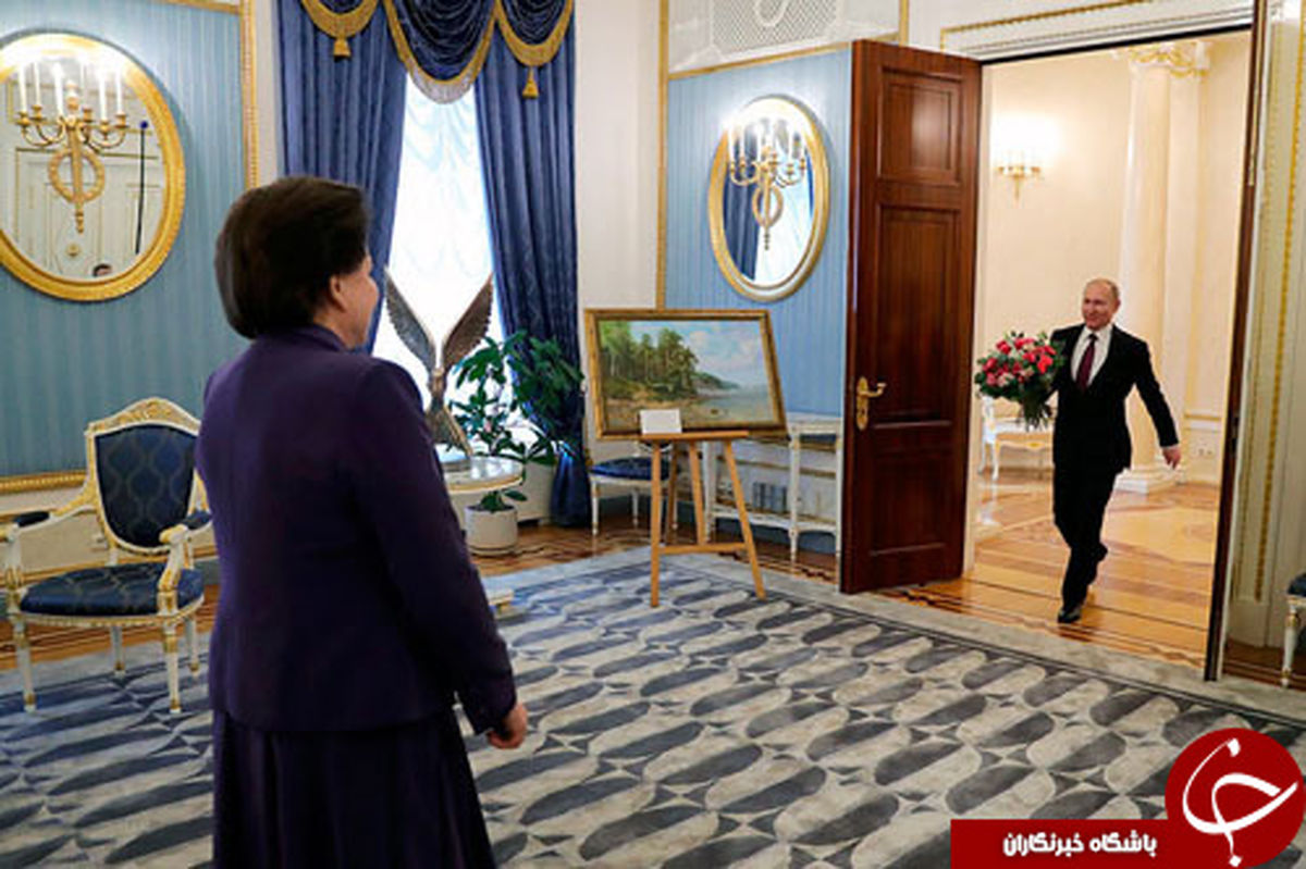 دسته گل اختصاصی پوتین برای یک زن +عکس