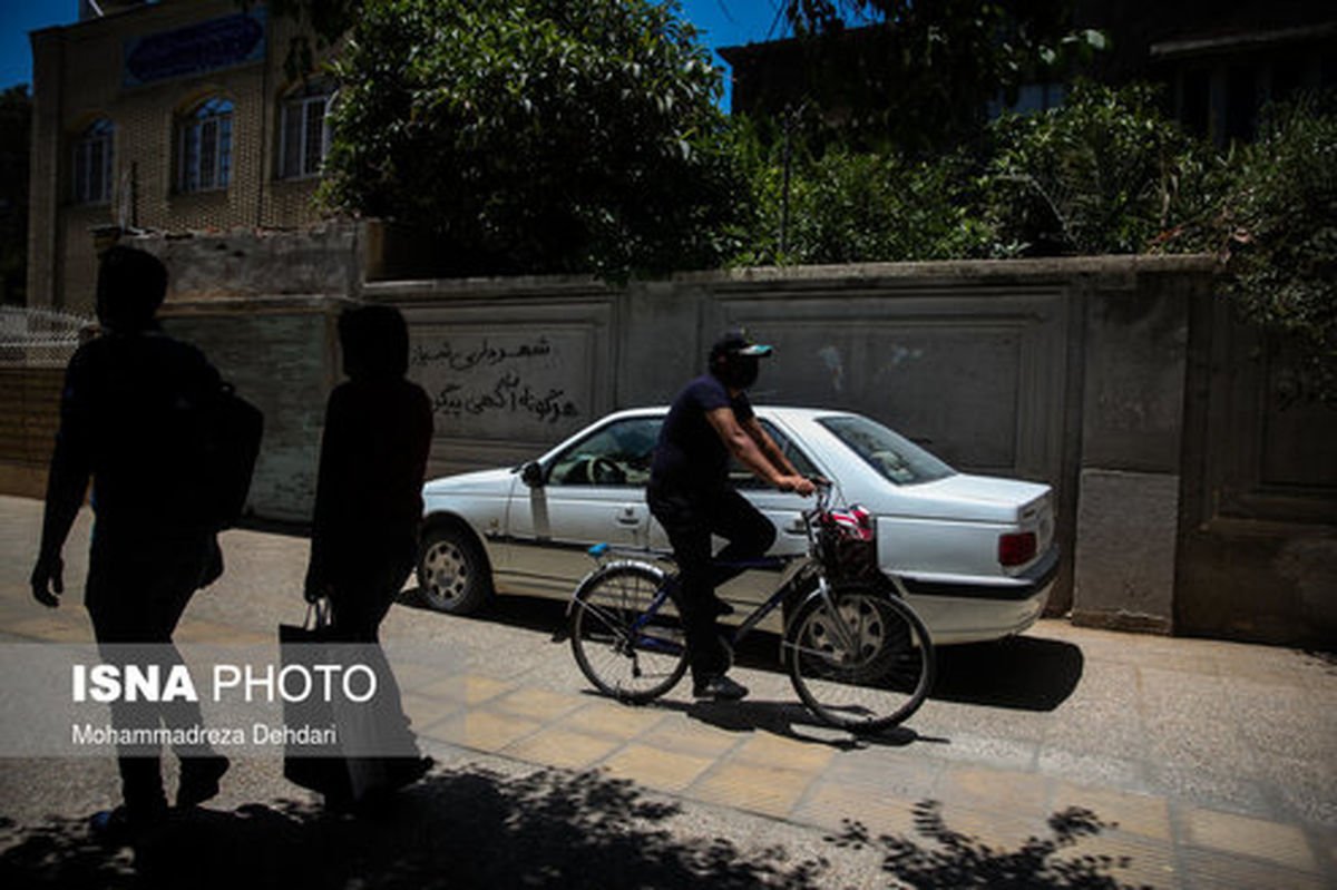 تصاویر: پیاده‌روهای در تسخیر خودروها