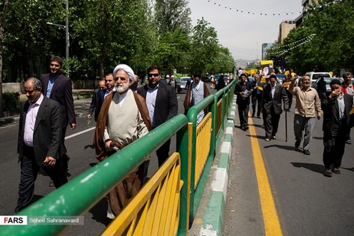 تصاویر: راهپیمایی حمایت از بیانیه شورای عالی امنیت ملی در تهران