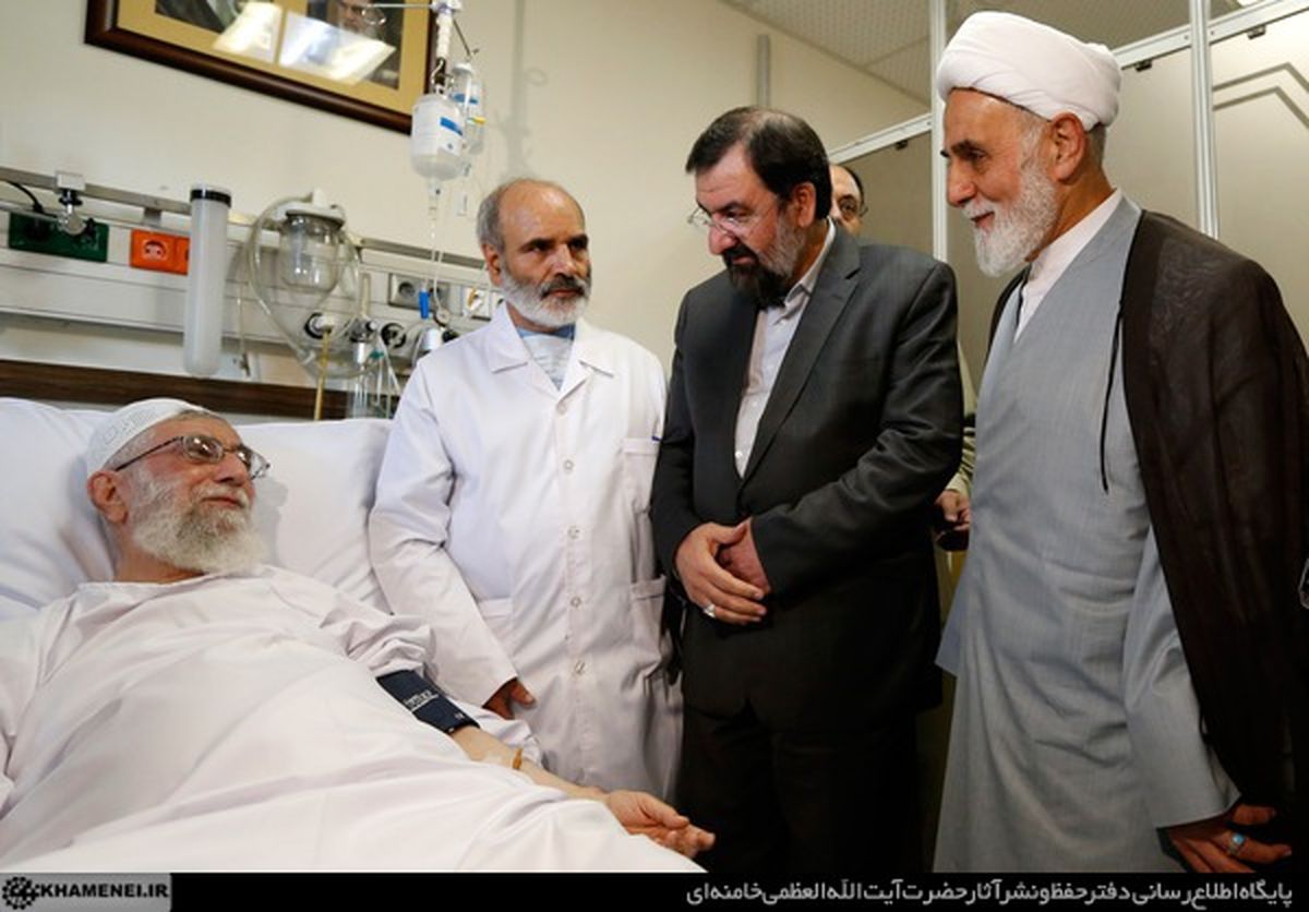 عیادت مسئولان نظام از رهبرانقلاب/تصاویر
