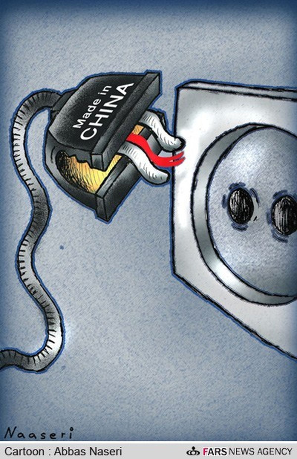 کاریکاتور/ معضل کالای چینی در بازار ایران