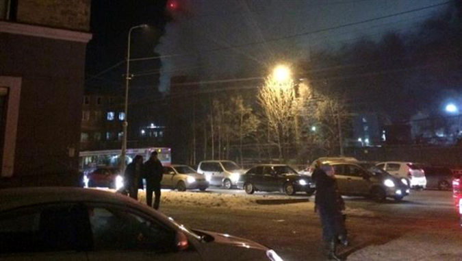 انفجار عظیم در نیروگاه برق مورمانسک روسیه +تصاویر