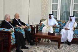 ابراهیم الجعفری در دیدار با امیر قطر چه گفت؟