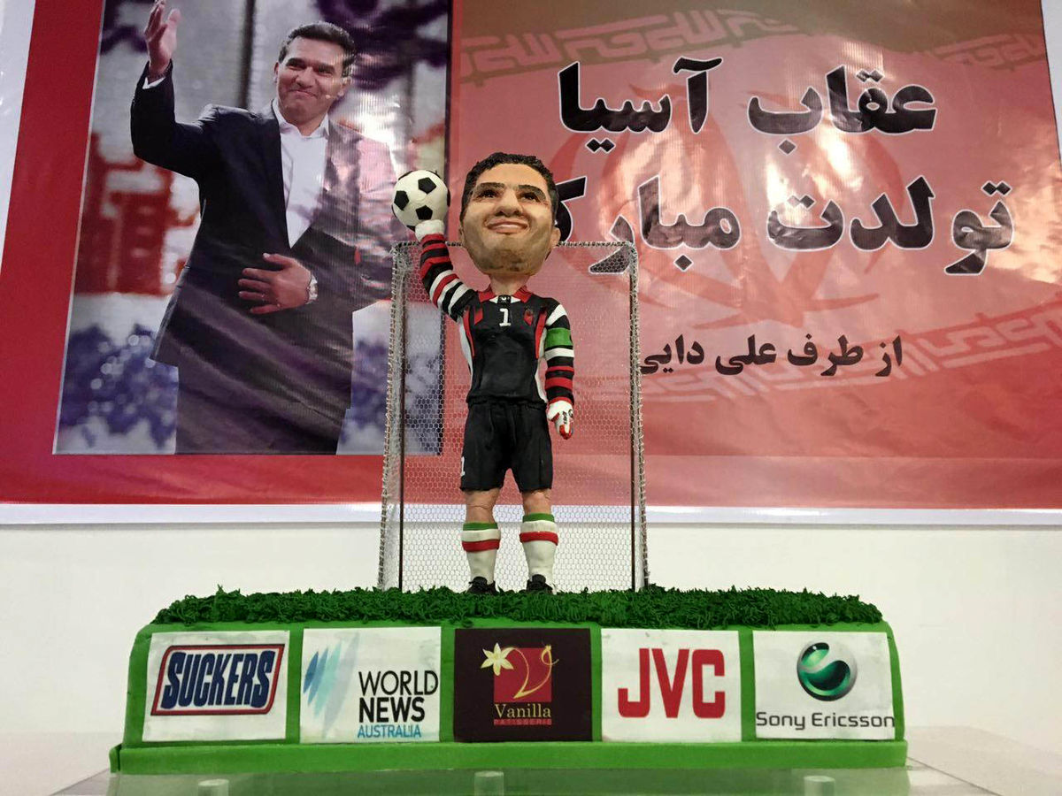 علی دایی عابدزاده را سورپرایز کرد! +عکس