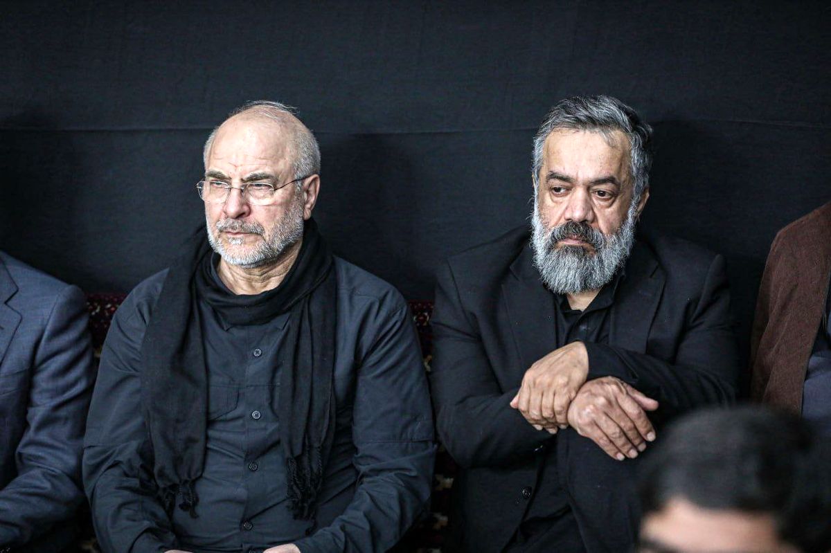 روضهخوانی و مداحی حاج محمود کریمی در هیئت آلیاسین +فیلم
