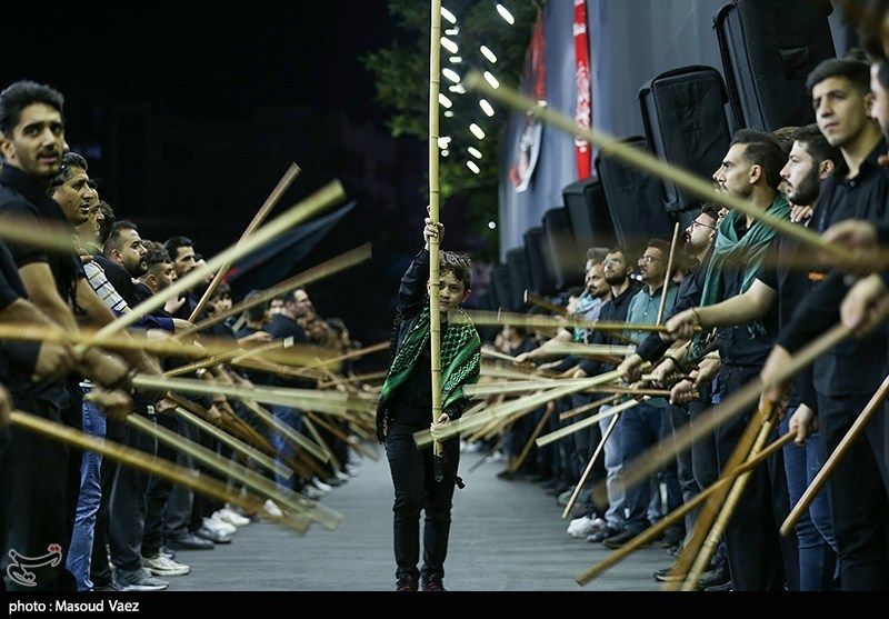 مراسم عزاداری شاه حسین گویان در تبریز