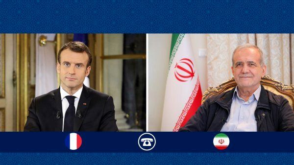 مکالمه تلفنی روسایجمهور ایران و فرانسه