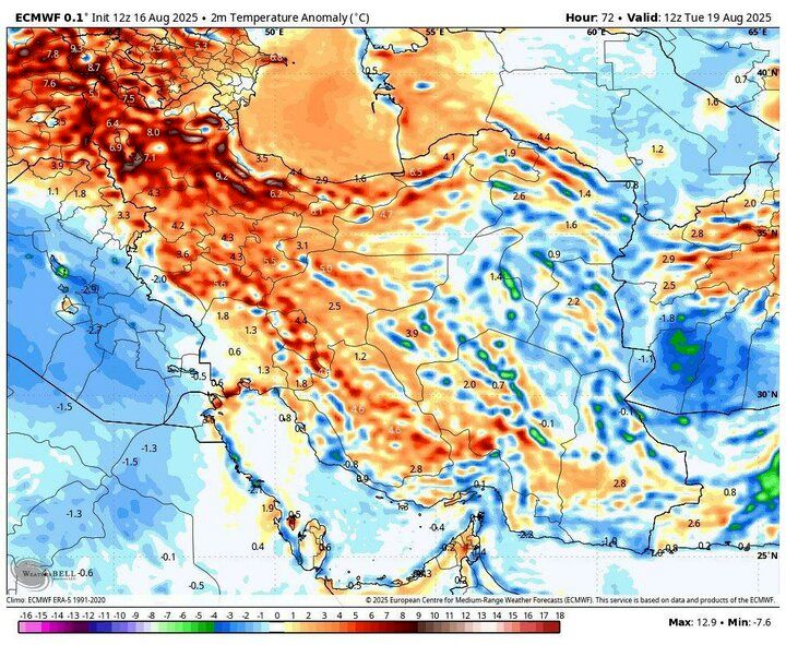 ورود موج جدید گرمای بی‌سابقه | آماده تابستان سوزان شوید + نقشه هوای استان ها 