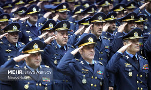 تصاویر: دیدار فرماندهان و کارکنان نیروهای هوایی و پدافند هوایی با رییس ستاد کل