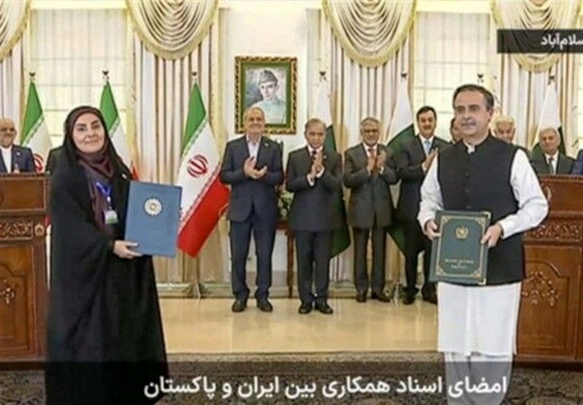 امضای سند همکاری حملونقل و ترانزیت میان ایران و پاکستان