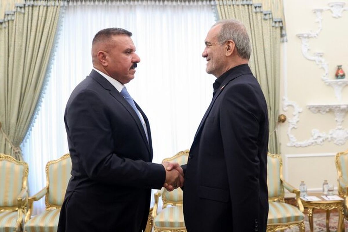 دیدار وزیر کشور عراق با رئیس‌جمهور +تصاویر