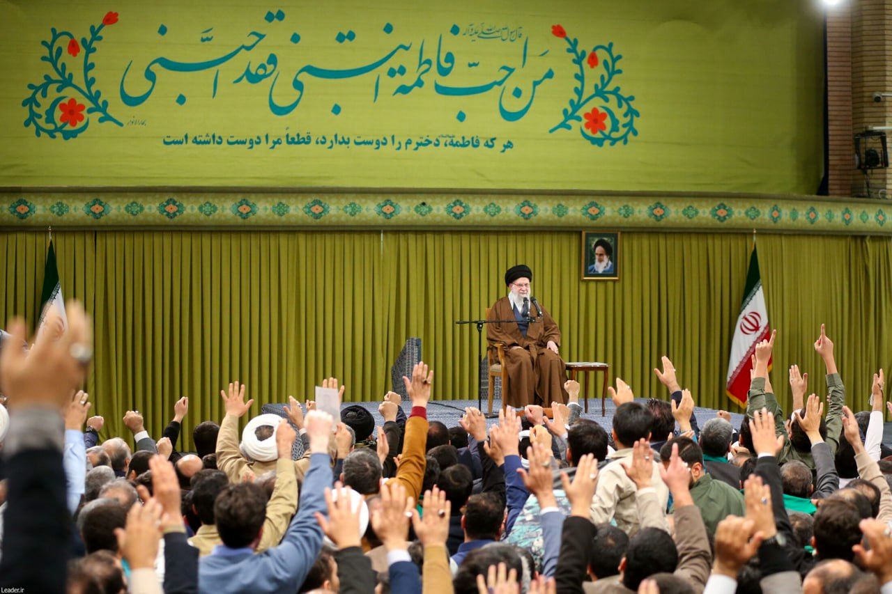 تصاویر: مراسم جشن میلاد حضرت زهرا سلام‌الله‌علیها با حضور رهبر انقلاب