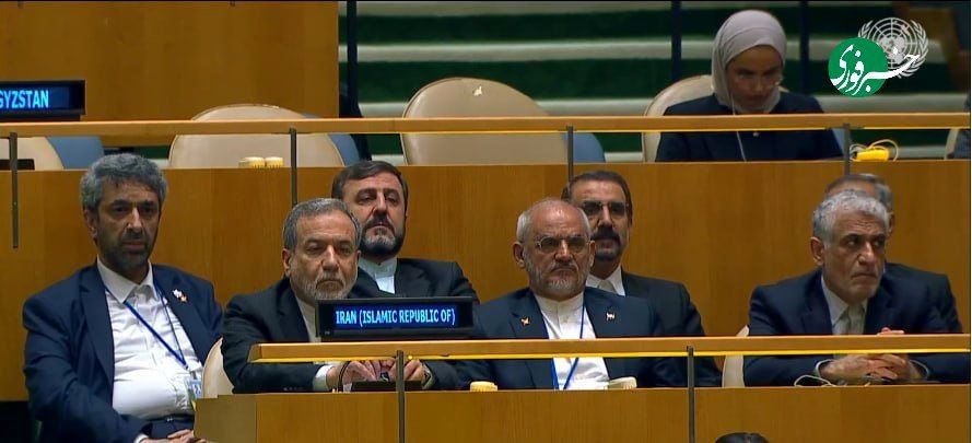 هئیت همراه رئیسجمهور در مجمع عمومی سازمان ملل +عکس