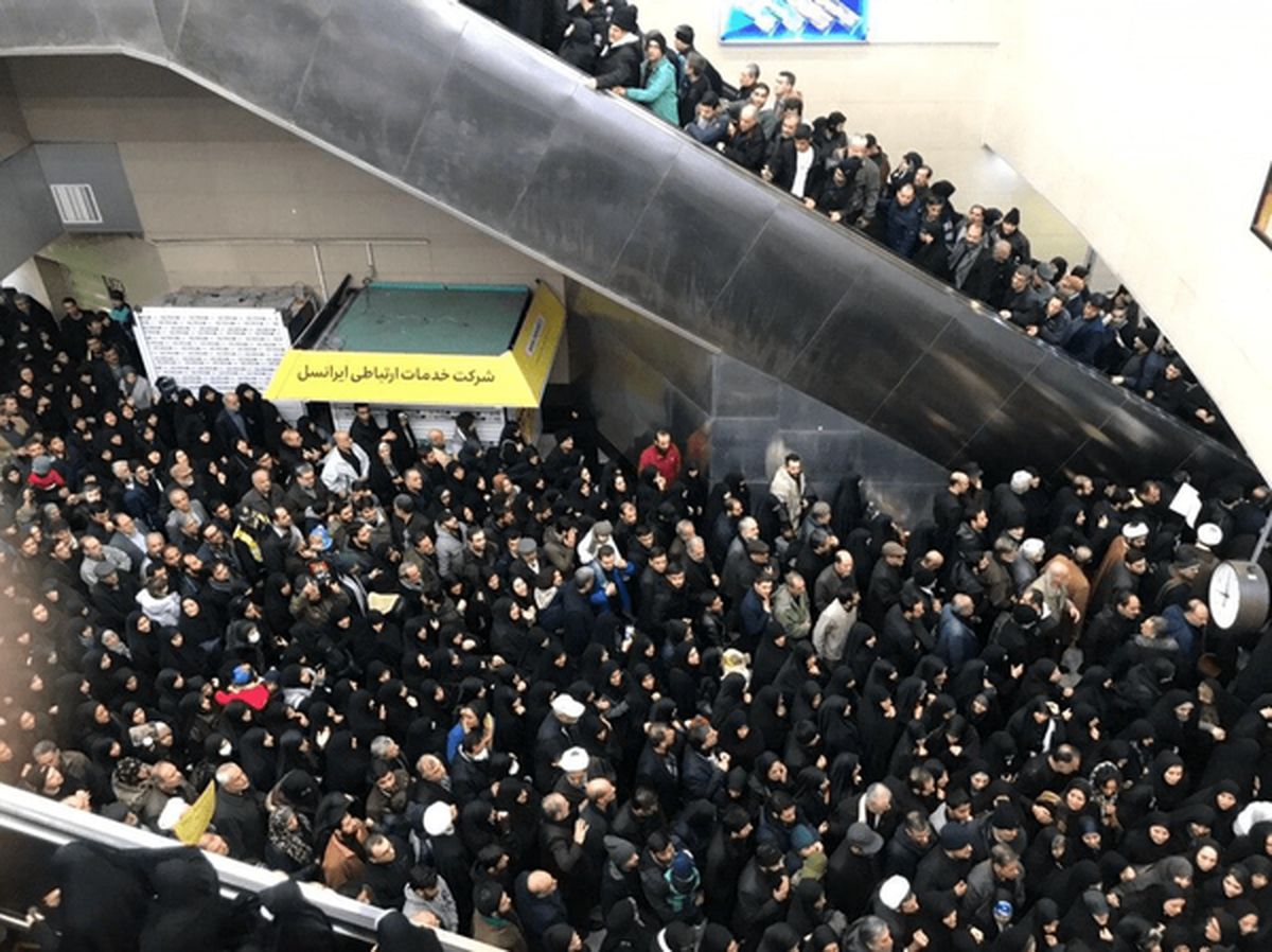 با مترو تهران چطور به مراسم وداع برسیم؟+نقشه