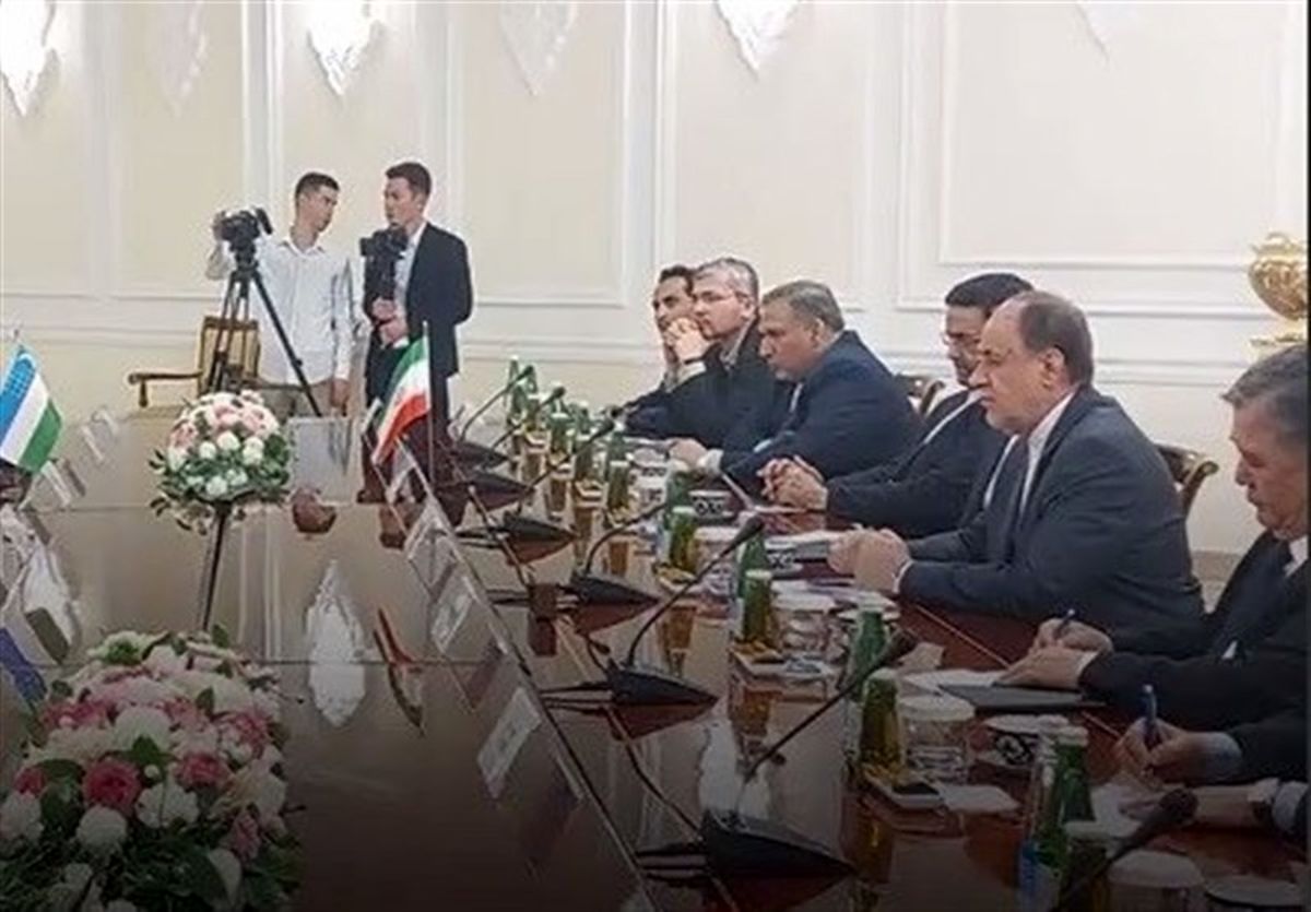 دیدار حاجی بابایی با رئیس مجلس قانونگذاری ازبکستان