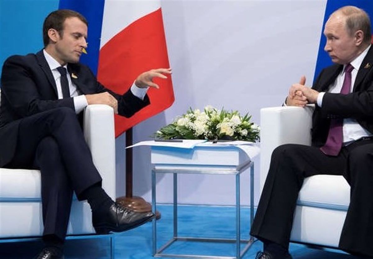 تماس تلفنی پوتین و ماکرون با موضوع ایران و اوکراین