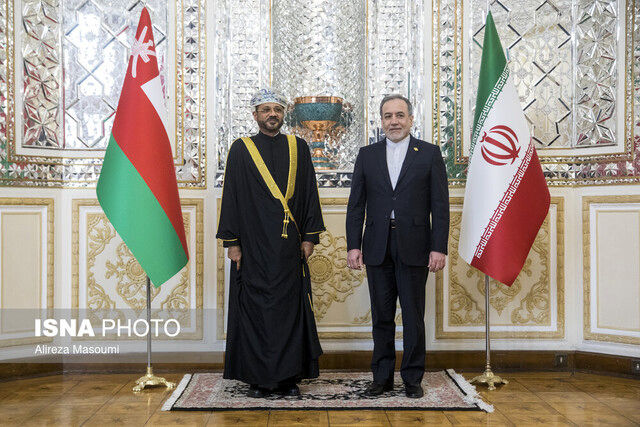 دیدار وزیران امور خارجه ایران و عمان در مسقط