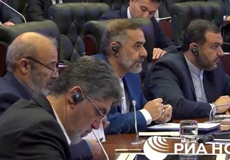 حضور جانشین نیروی قدس سپاه در مذاکرات مسکو +فیلم