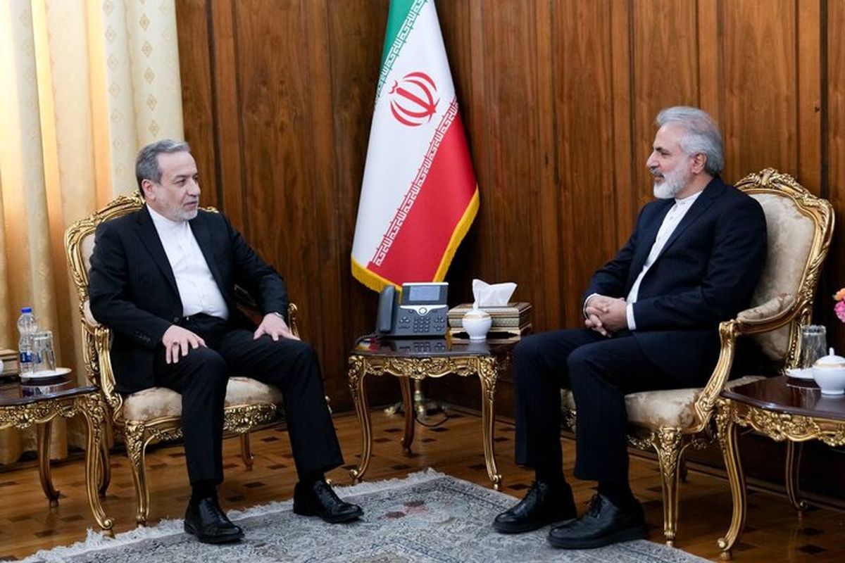 دیدار سرکنسول جدید جمهوری اسلامی ایران در حیدرآباد با عراقچی