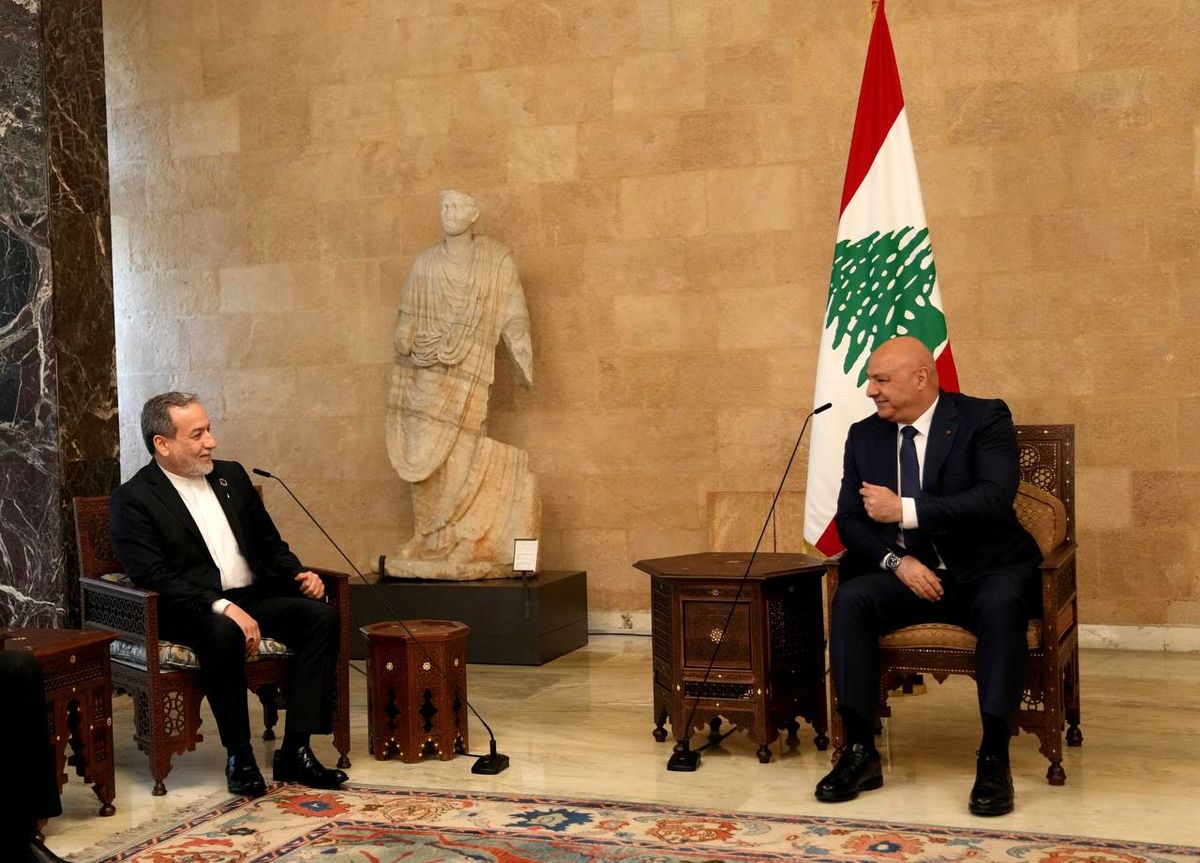 عراقچی با جوزف عون دیدار کرد