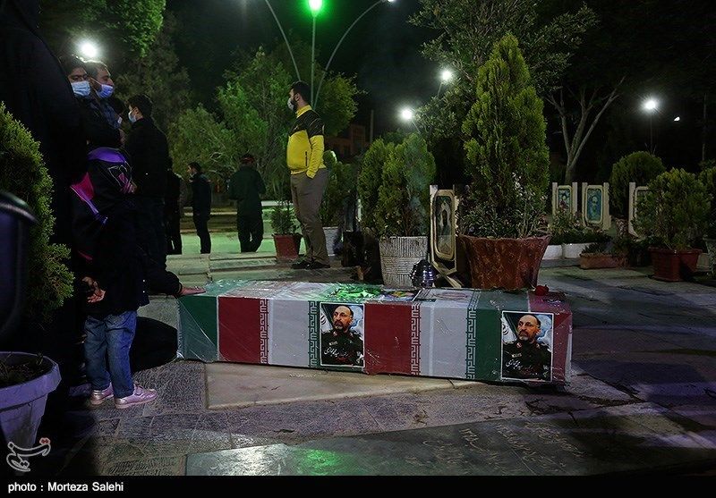 تصاویر: ورود پیکر مطهر سردار حجازی به اصفهان