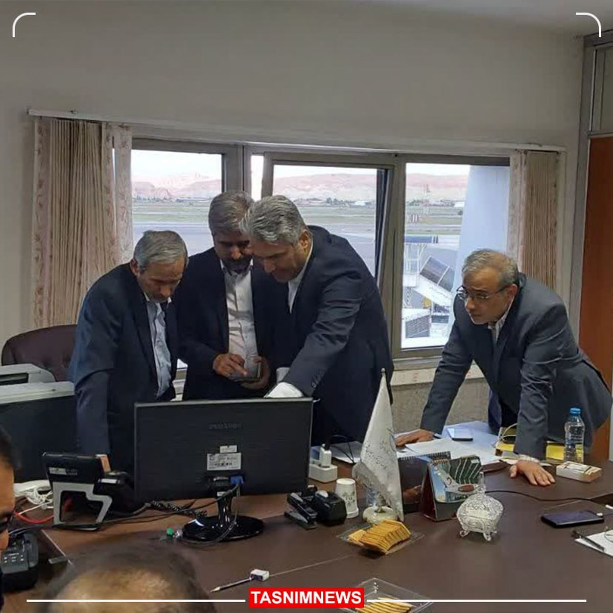 جلسه تجسس و نجات بالگرد رئیس‌جمهور +عکس