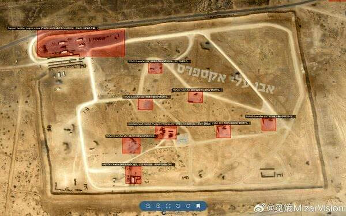  خبرگزاری فارس از استقرار سامانه‌های تاد به مناطق اطراف ایران خبر داد