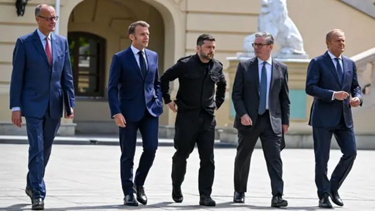 احضار رهبران اروپایی به کاخ سفید!