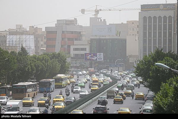 هوای تهران در وضعیت قرمز قرار گرفت