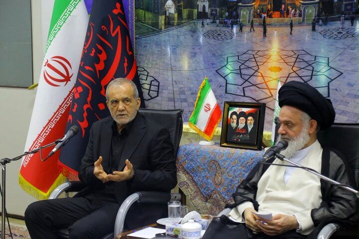 پزشکیان: توافق اخیر در هماهنگی با رهبری و حمایت شعام به‌دست آمد/ سرمایه اصلی کشور، مردم و اعتماد متقابل میان مردم و نظام است.