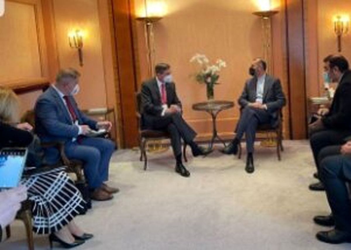 دیدار امیرعبداللهیان با رییس‌جمهور اسلوونی