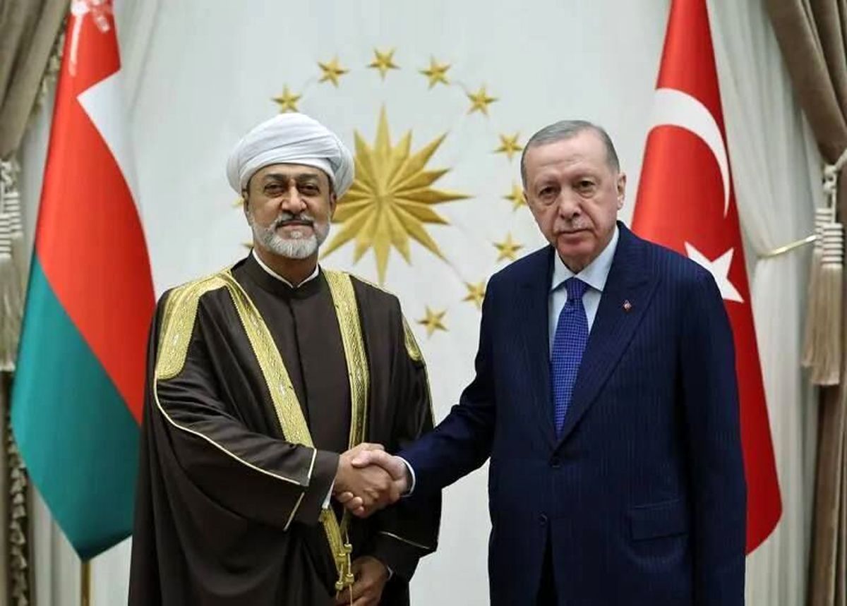 رایزنی تلفنی اردوغان با پادشاه عمان درباره مسائل منطقه‌ای 
