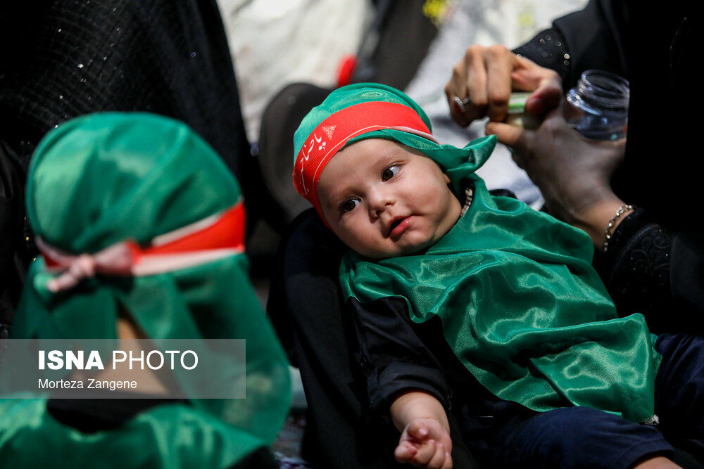 تصاویر: مراسم شیرخوارگان حسینی - امام زاده صالح (ع) تهران