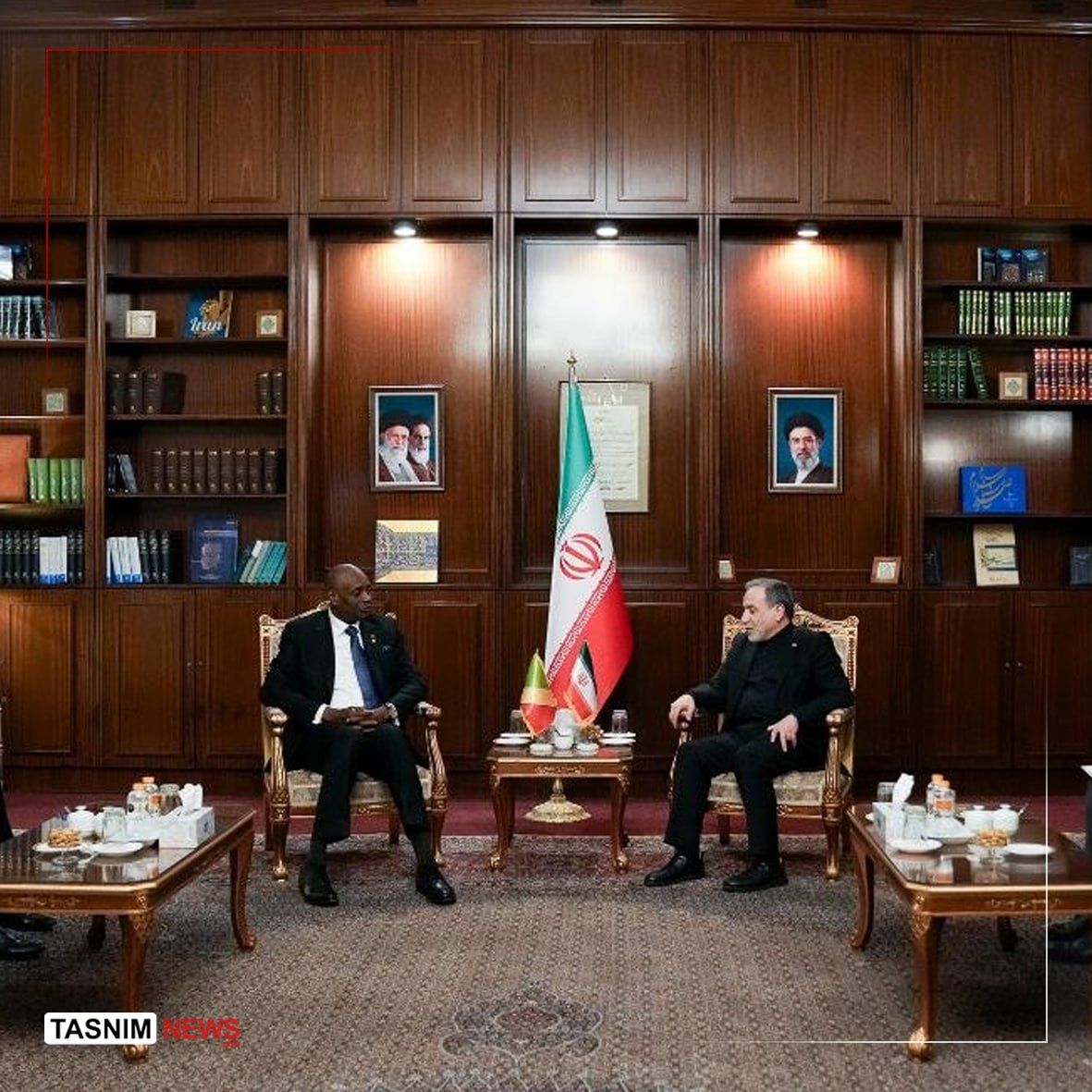 جزئیات دیدار عراقچی و وزیر خارجه کنگو برازاویل