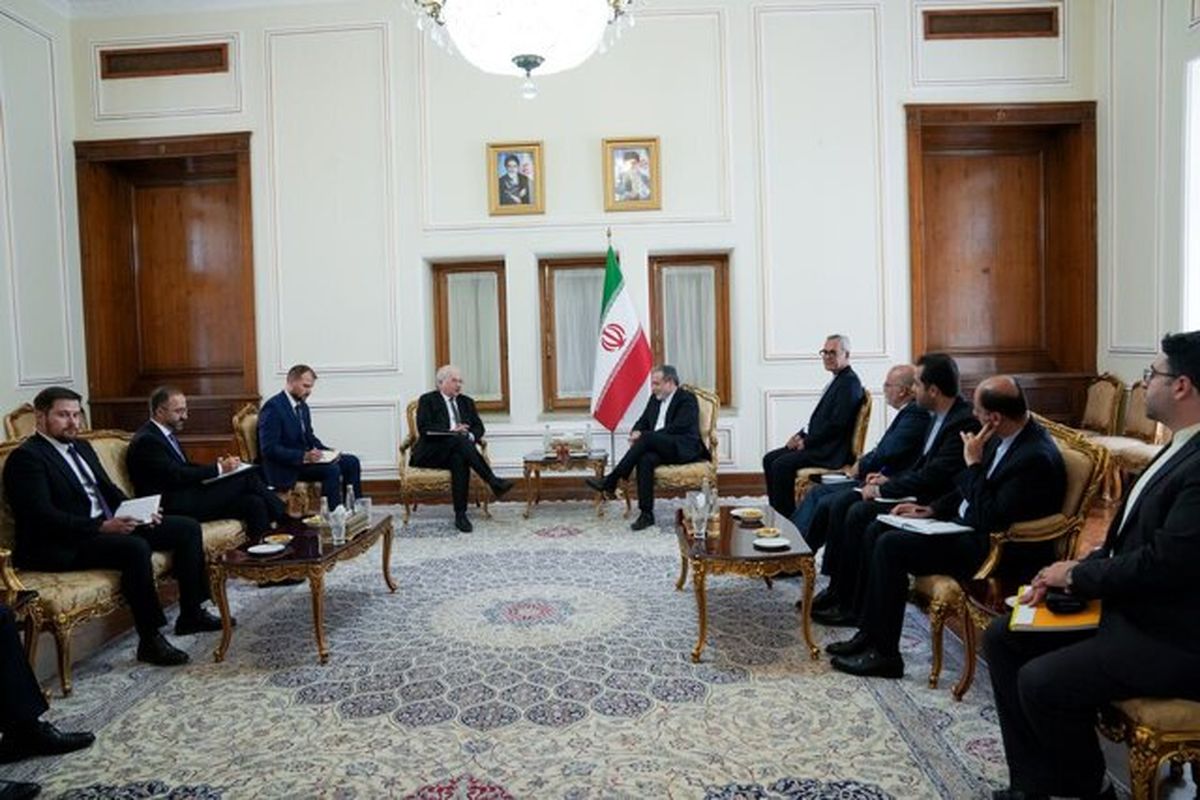 دیدار دیپلمات ارشد روسیه با عراقچی