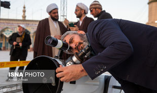 تصاویر: استهلال ماه مبارک رمضان در مسجد مقدس جمکران