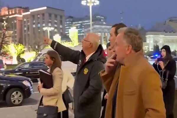 صرف شام هیأت آمریکایی در کرملین+ فیلم