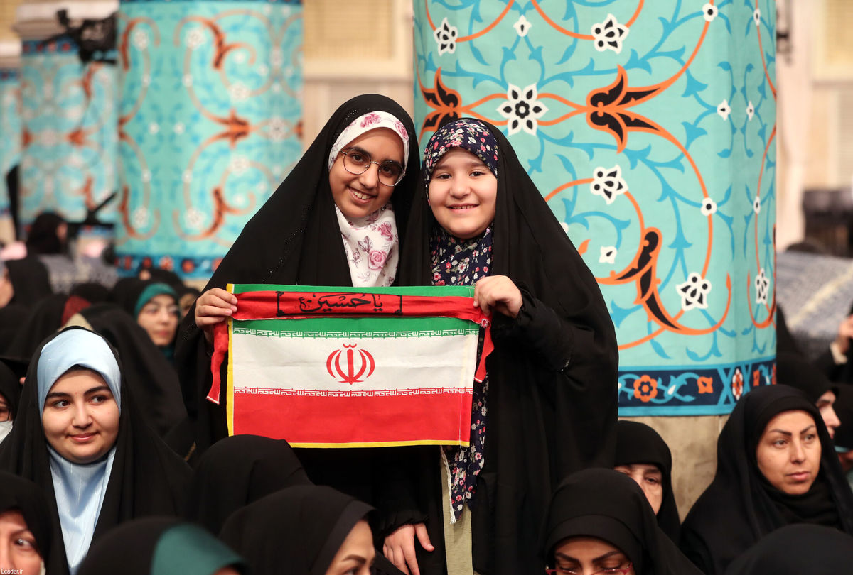 قاب متفاوتی از دیدار صبح امروز شرکتکنندگان در مسابقات بینالمللی قرآن با رهبر انقلاب