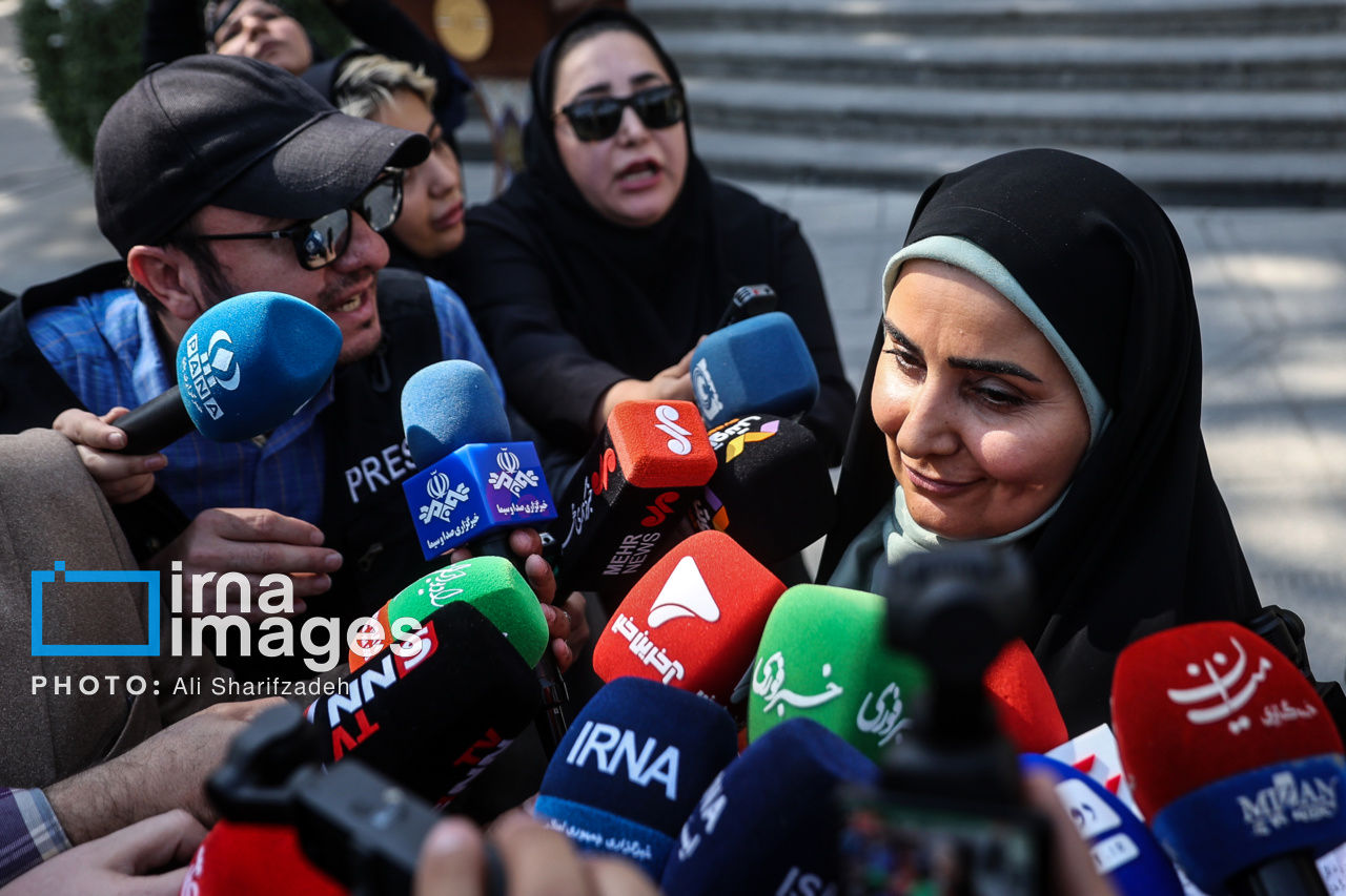 اعضای هیأت دولت در جمع خبرنگاران ۲۳ مهر ۱۴۰۴