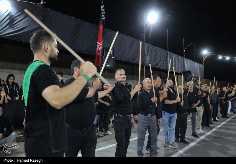 تصاویر آیین شاه حسین گویان در شناط - ابهر