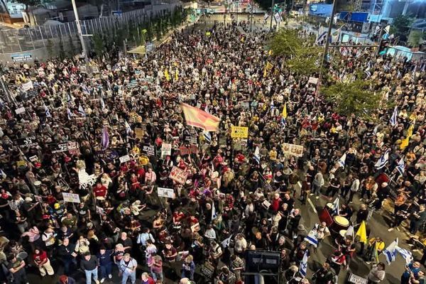 تظاهرات گسترده علیه نتانیاهو در اسرائیل