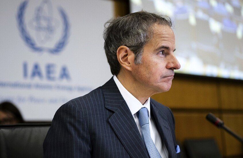 گروسی اذعان کرد: ایران برنامه تسلیحات هسته‌ای ندارد