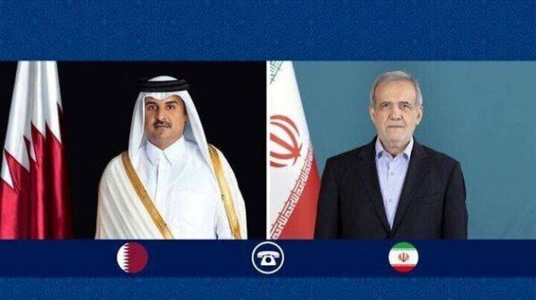 جزئیات گفت وگوی تلفنی پزشکیان با امیر قطر