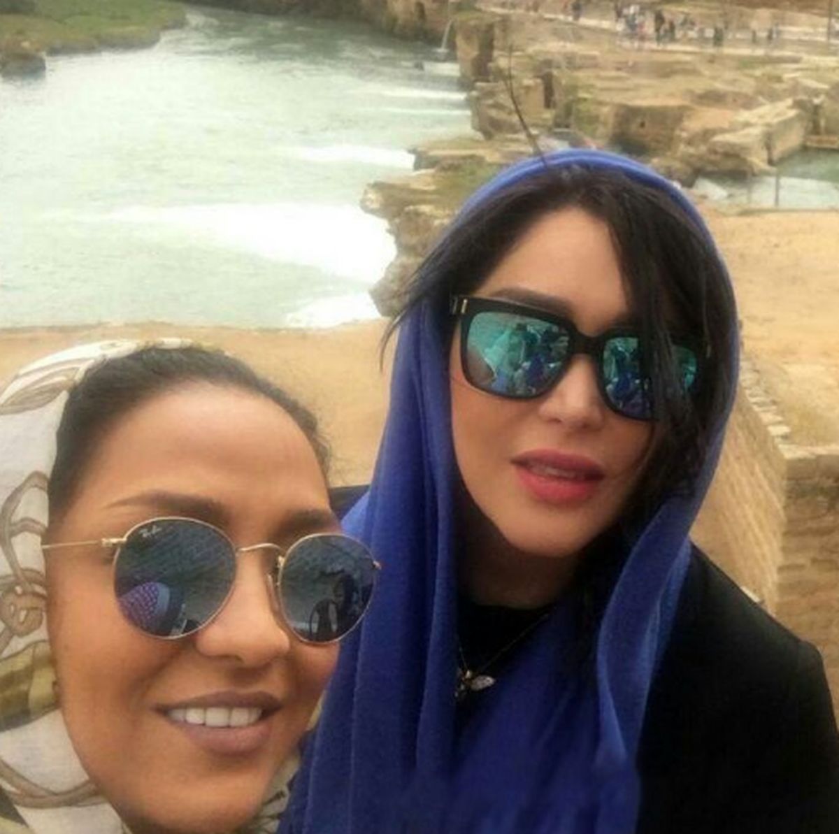 بازیگران سریال نفس با عینک‌های لاکچری +عکس