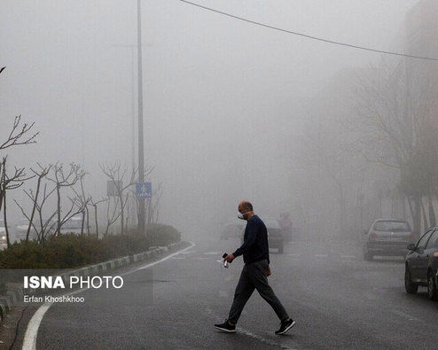 تهران برفی می‌شود