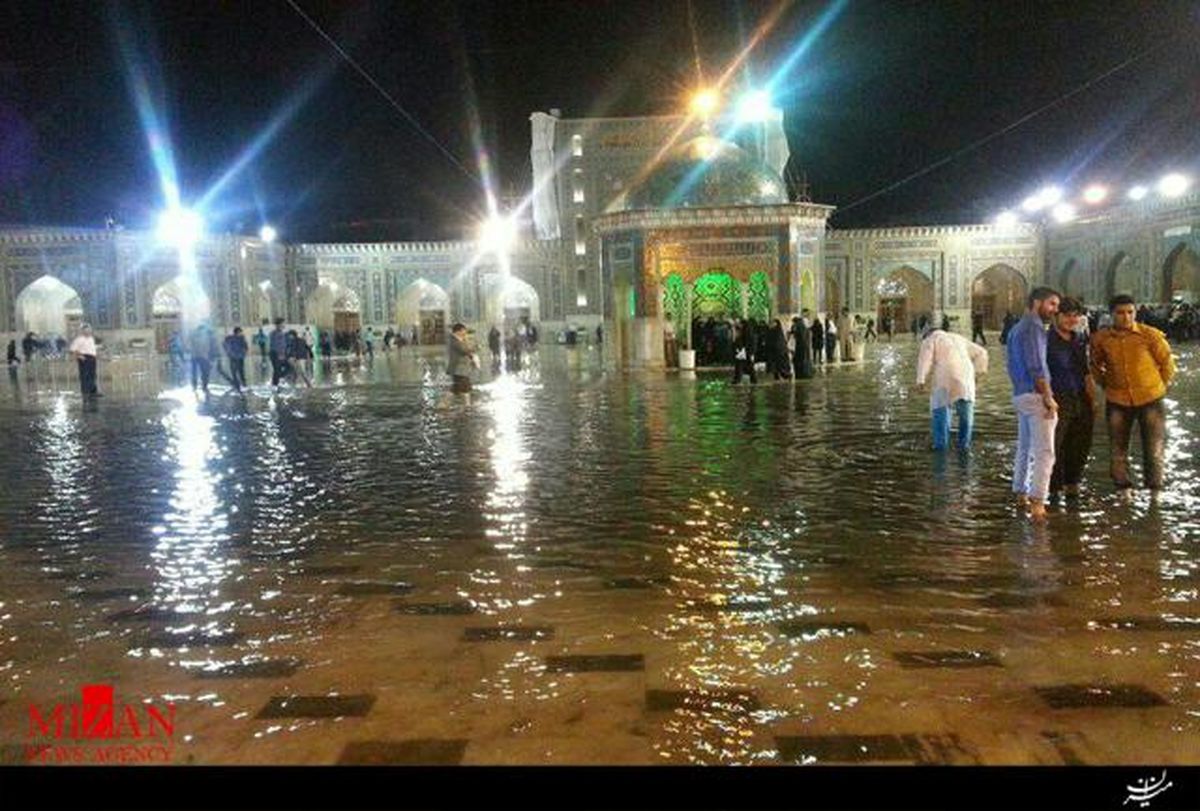 آبگرفتگی در حرم مطهر امام رضا(ع) تایید شد