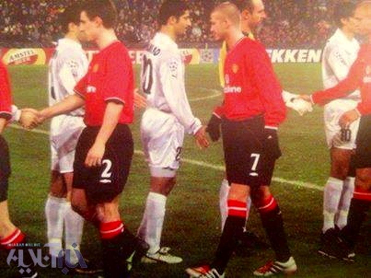 عکس/دست‌ دوستی‌ میناوند و دیوید بکام